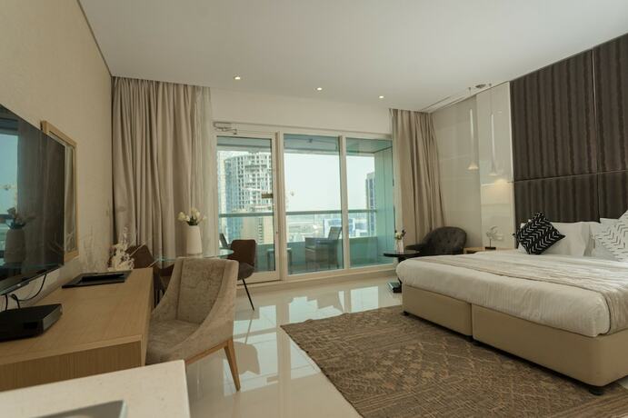 Imagen de la habitación del OSKENA Vacation Homes - Damac Maison Canal View. Foto 15