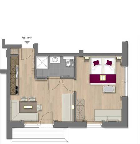 Imagen de la habitación del Ofent&uuml;rl Alpine Living. Foto 5