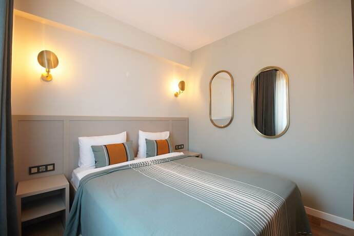 Imagen de la habitación del Oikos Bozcaada. Foto 11