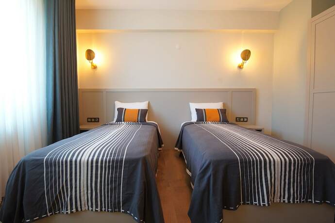 Imagen de la habitación del Oikos Bozcaada. Foto 12