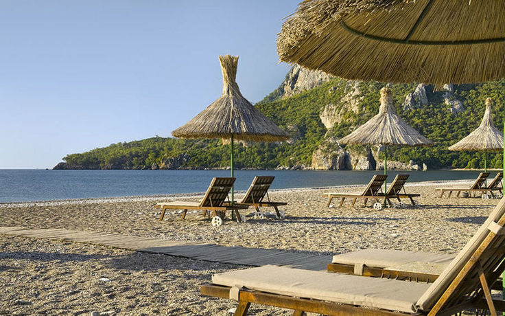Imagen de los exteriores del Olympos Lodge. Foto 7