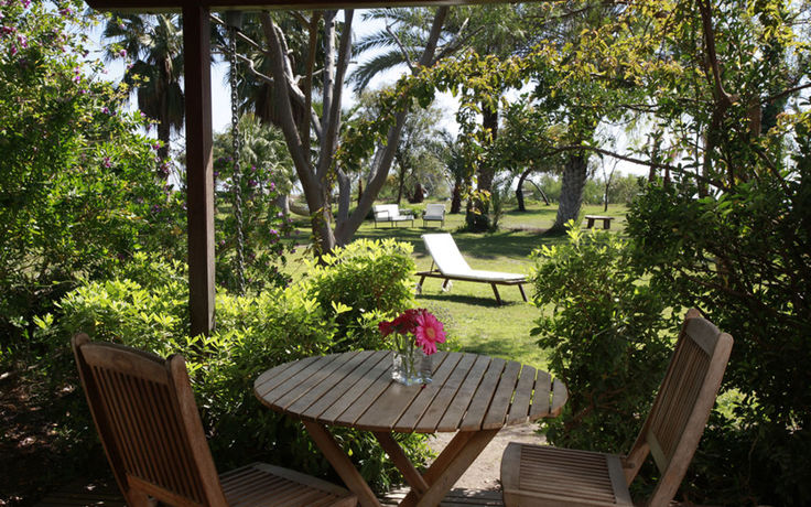 Imagen de los exteriores del Olympos Lodge. Foto 9