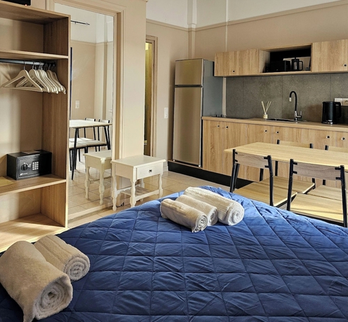 Imagen de la habitación del Omega Rooms Anaxos. Foto 3