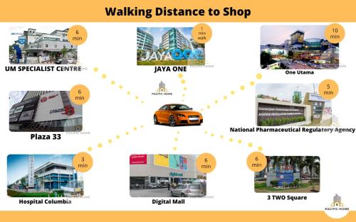 Imagen general del Pacific Home Petaling Jaya @ The Curve, 1 Utama, Universiti Malaya. Foto 2