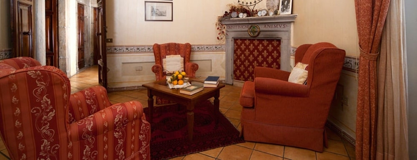 Imagen de los interiores del Palazzo Dragoni Residenza D'epoca. Foto 18
