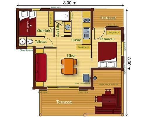 Imagen de la habitación del Parc R&eacute;sidentiel Les Hauts De Baldy. Foto 5