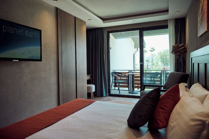 Imagen de la habitación del Parmos Otel. Foto 14