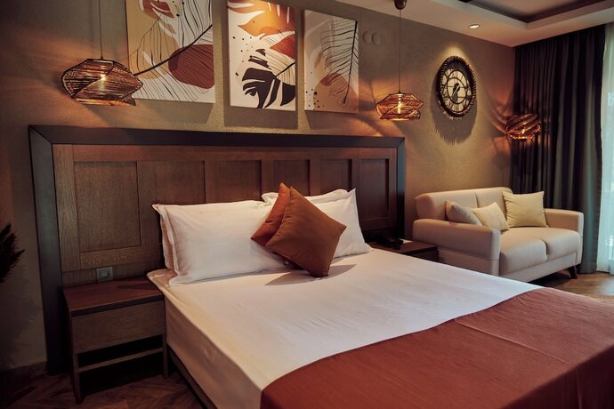 Imagen de la habitación del Parmos Otel. Foto 22