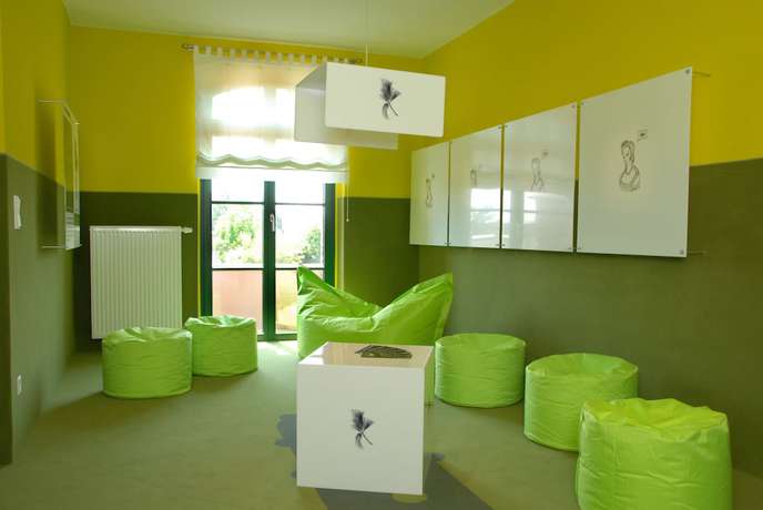 Imagen de los interiores del Pension Spreewelten. Foto 19
