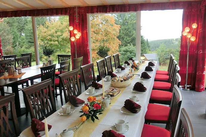 Imagen del bar/restaurante del Pension Waldschl&ouml;sschen. Foto 6