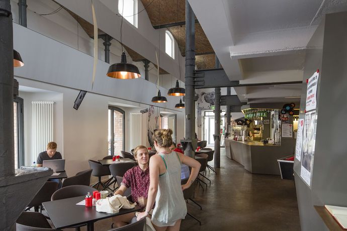 Imagen de los interiores del Pfefferbett Hostel Berlin. Foto 20