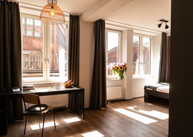 Imagen de la habitación del Phnx Aparthotel Hamburg. Foto 12