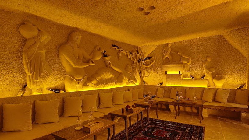 Imagen del bar/restaurante del Phocas Cave Suites - Special Class. Foto 4