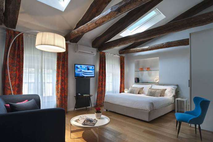 Imagen de la habitación del Piazza Vittorio Suites. Foto 17