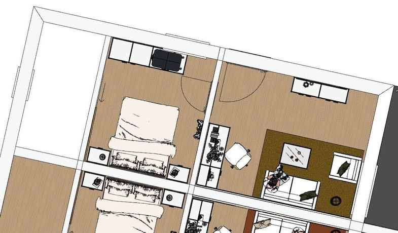 Imagen de la habitación del Plein Hotel. Foto 6