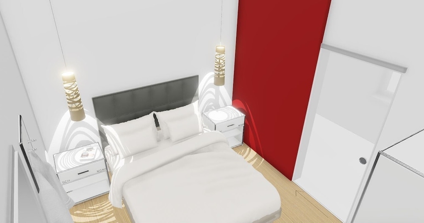 Imagen de la habitación del Plein Hotel. Foto 7