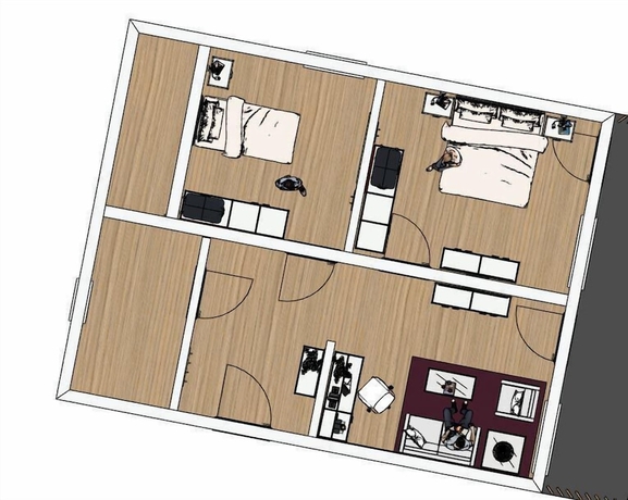 Imagen de la habitación del Plein Hotel. Foto 8