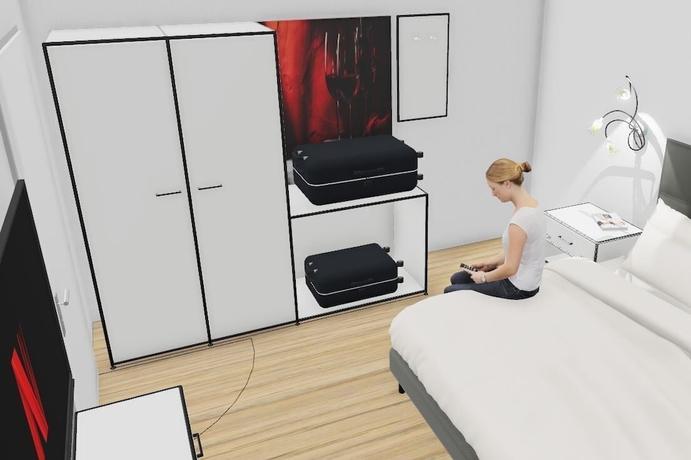 Imagen de la habitación del Plein Hotel. Foto 9