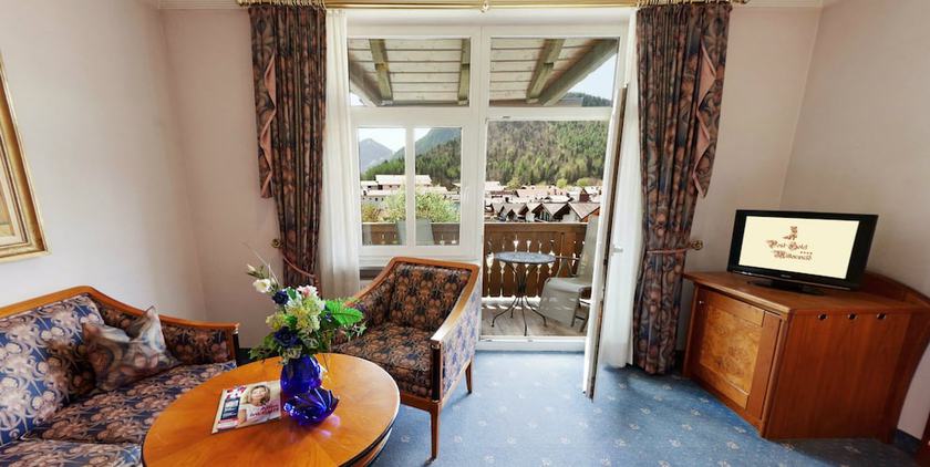 Imagen de la habitación del Post Hotel Mittenwald. Foto 12