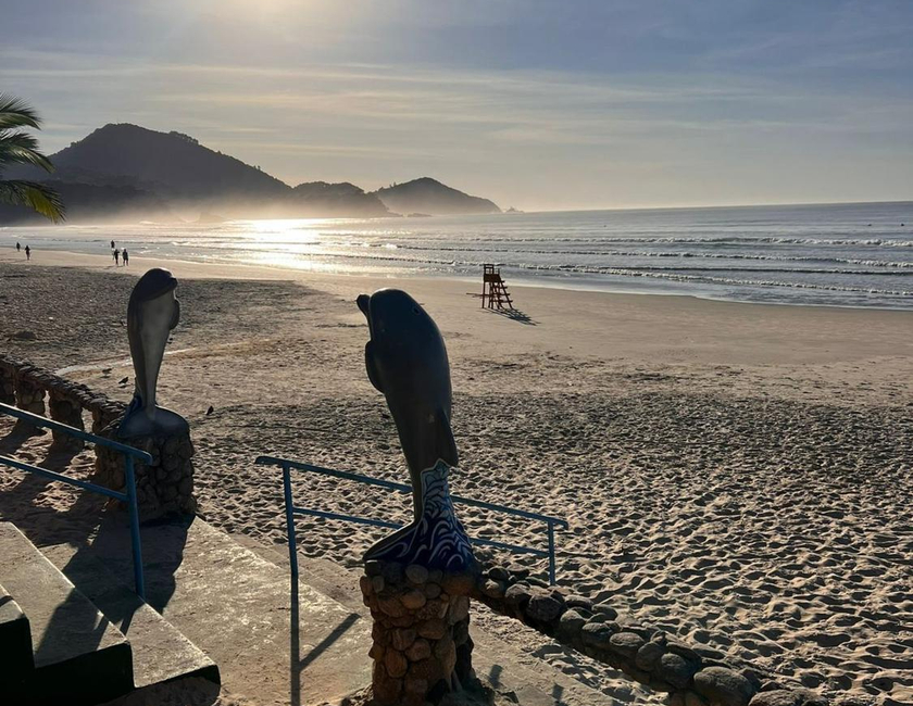 Imagen general del Pousada a duas quadras da Praia Grande de Ubatuba , litoral norte de S.P. Foto 22