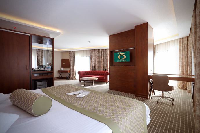 Imagen de la habitación del Q Hotel. Foto 2