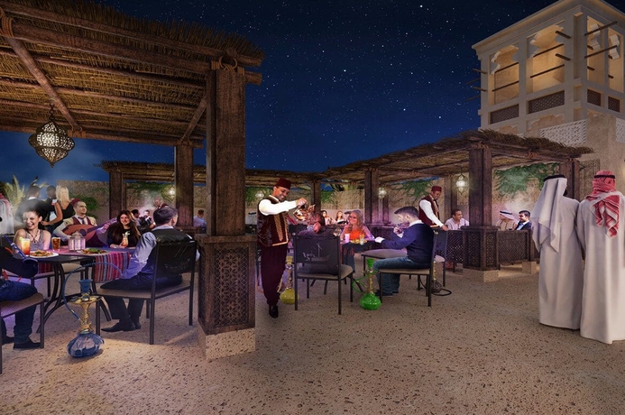 Imagen del bar/restaurante del Qasr Al Sultan Boutique Hotel. Foto 7