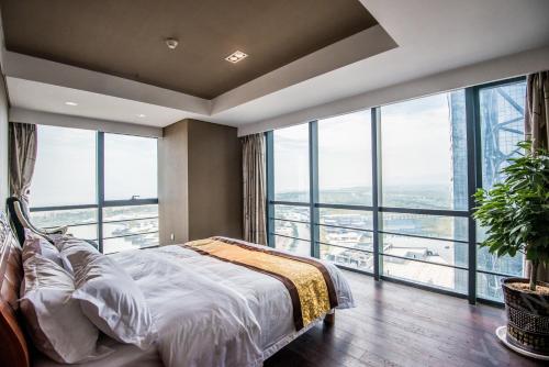 Imagen general del Qingdao Yuehai Lanwan Seaview Resort Apartment. Foto 1
