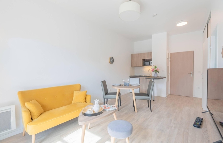 Imagen de la habitación del Quality Aparthotel Parc Marne la Vall&eacute;e. Foto 9