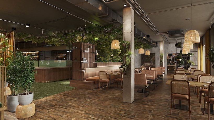 Imagen del bar/restaurante del REVERB by HardRock Hamburg. Foto 7