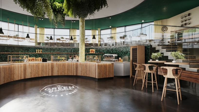 Imagen del bar/restaurante del REVERB by HardRock Hamburg. Foto 8