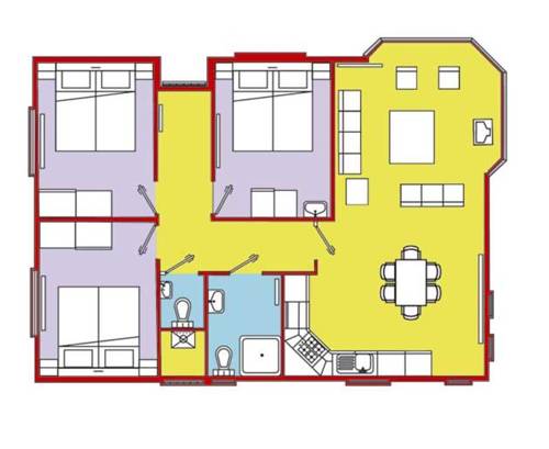 Imagen de la habitación del Rcn Vakantiepark De Potten. Foto 6