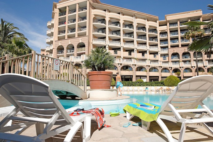 Imagen de la piscina del Résidence La Palme d'Azur Cannes Verrerie. Foto 17