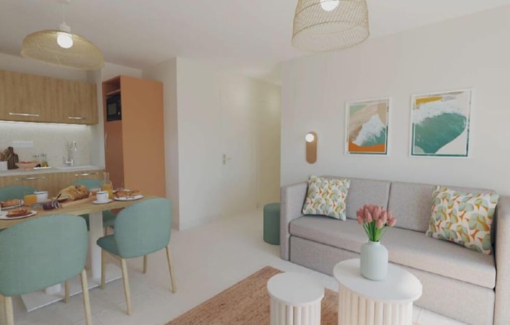 Imagen de la habitación del R&eacute;sidence Odalys Riviera la Presqu'Ile. Foto 6
