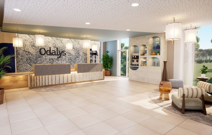 Imagen de los interiores del R&eacute;sidence Odalys Riviera la Presqu'Ile. Foto 8