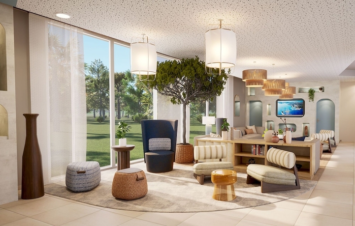 Imagen de los interiores del R&eacute;sidence Odalys Riviera la Presqu'Ile. Foto 10