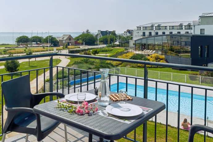 Imagen de la habitación del R&eacute;sidence Thalasso Concarneau. Foto 15