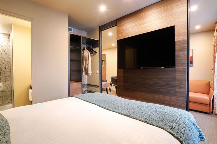 Imagen de la habitación del R&eacute;sidence meubl&eacute;e Bellini Vannes. Foto 2