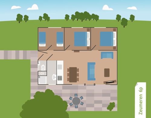 Imagen de la habitación del Recreatiepark de Boshoek. Foto 7