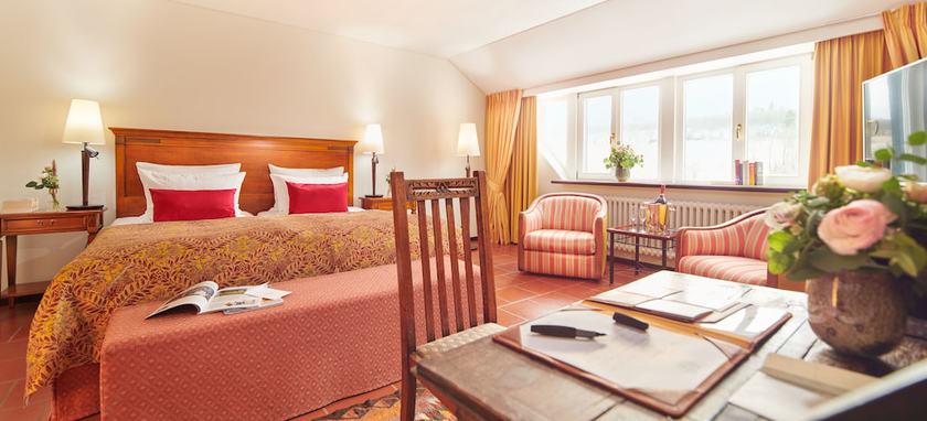 Imagen de la habitación del Relais and Chateaux Hotel Hohenhaus. Foto 14