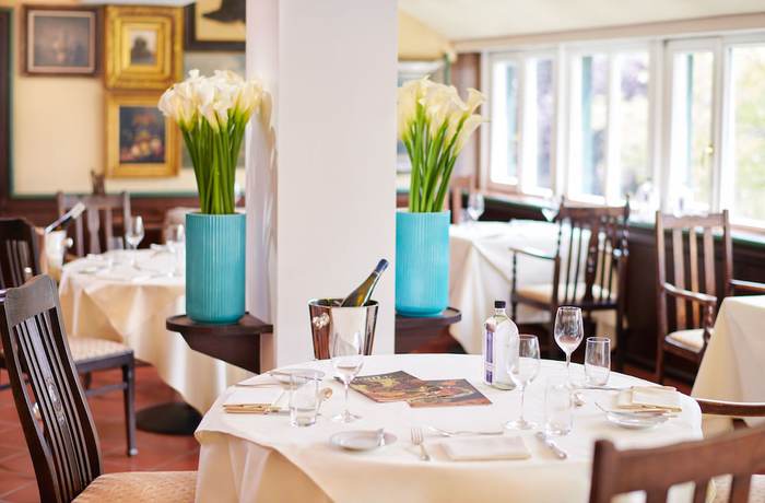 Imagen del bar/restaurante del Relais and Chateaux Hotel Hohenhaus. Foto 10
