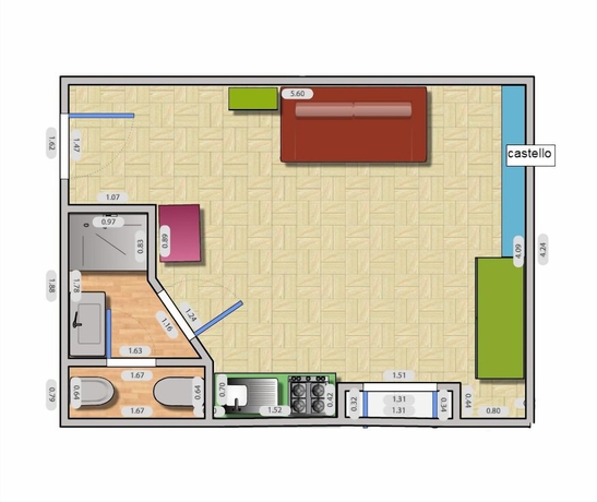 Imagen de la habitación del Residence Bike and Beach. Foto 4