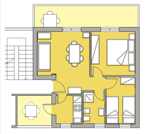 Imagen de la habitación del Residence La Giungla. Foto 9