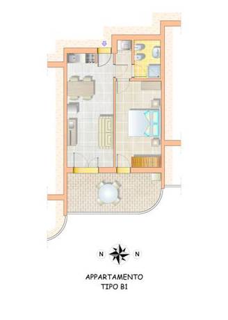 Imagen de la habitación del Residence Serenissima. Foto 6