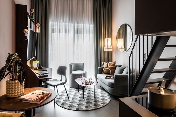 Imagen de la habitación del Revo Munich. Foto 17