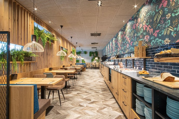Imagen del bar/restaurante del Riku Hotel G&ouml;ppingen. Foto 5