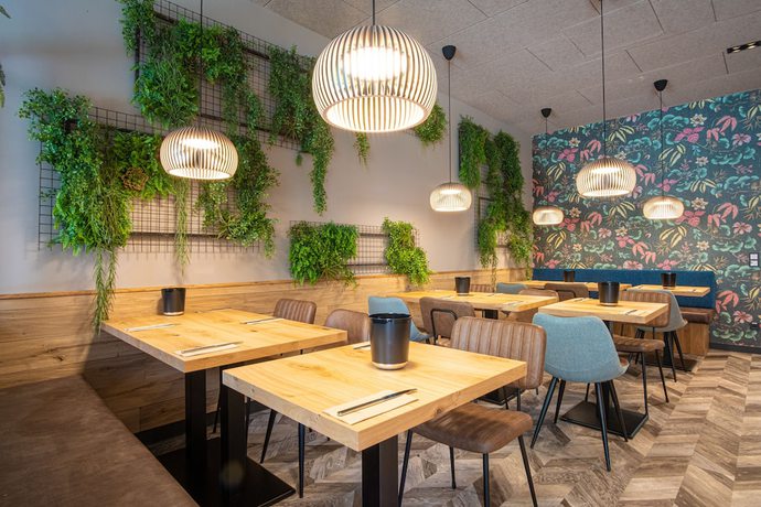 Imagen del bar/restaurante del Riku Hotel G&ouml;ppingen. Foto 6