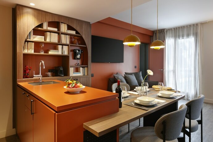 Imagen de la habitación del RockyPop Flaine Appartements and Spa. Foto 15