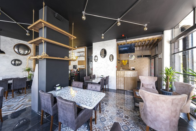 Imagen del bar/restaurante del Rush Hotel Istanbul. Foto 2