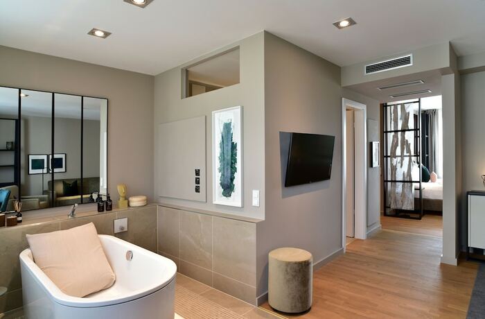 Imagen de la habitación del SAXX Hotel Theater Karree. Foto 10
