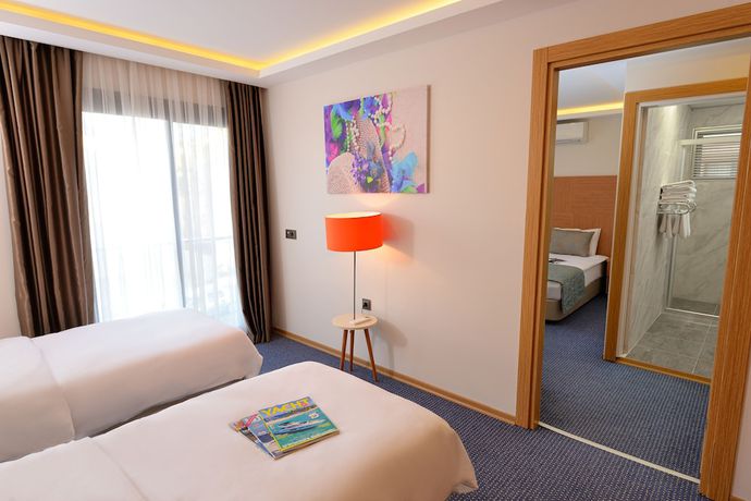 Imagen de la habitación del Saatli Hotel, Cesme. Foto 3
